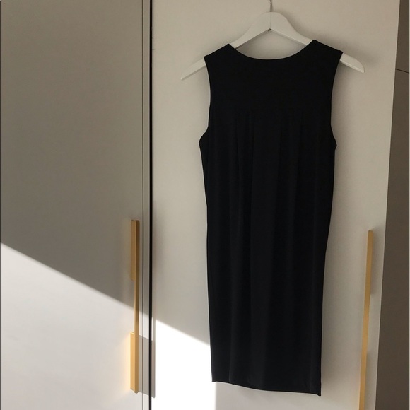 black dress with brass embellishments - Picture 4 of 5